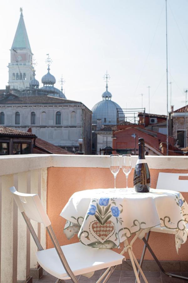 Venice Luxury Terrace View Of San Marco Esterno foto